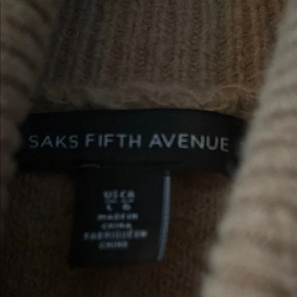 Saks Fifth Avenue Tan Knit Lounge Set - Picture 5 of 5
